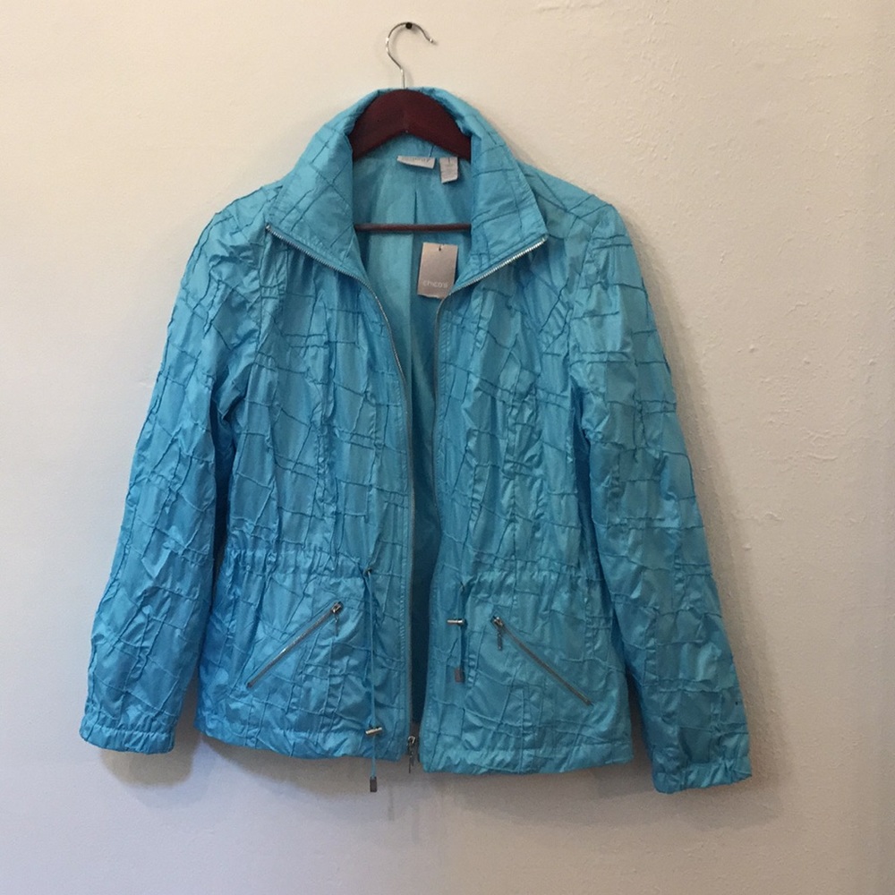 Chico’s Zenergy Deena Deco Stitch Jacket